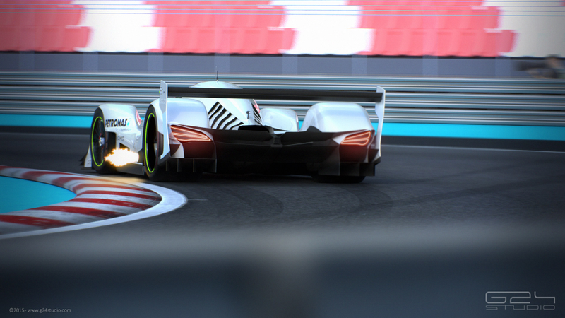Illustration for article titled Mercedes unveils LMP1 contender for 2016!